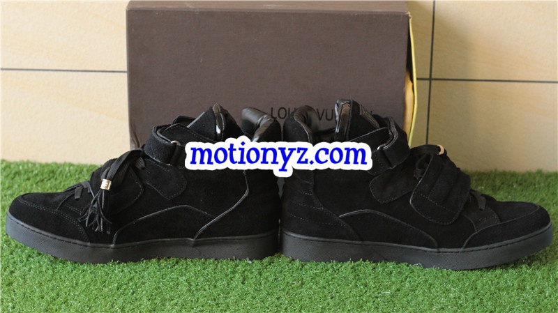 Brand Sneaker High Top Black